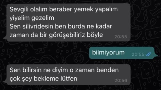Sizce bu adamın amacı ne, beni gerçekten seviyor mu?