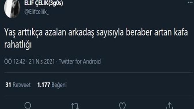 Yaş arttıkça arkadaş sayınız azaldı mı?