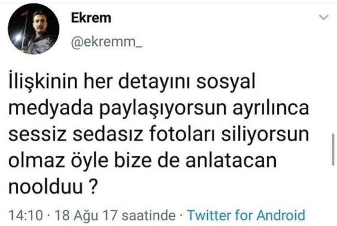 İlişkinin her detayını sosyal medyada paylaşanlar neden ayrılınca sus pus oluyorlar?