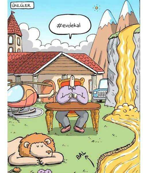 Arzu Sabancı boğaz manzaralı yalısından evde kal çağrısı yaptı. Evde kalmak bizim elimizde mi?