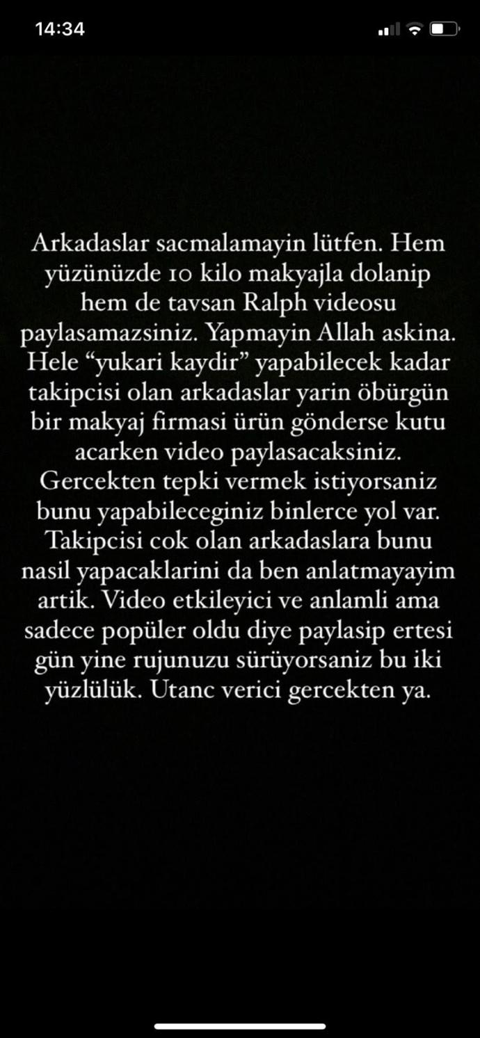 Influencerlar Sosyal Medyada Duyarlı Paylaşım Yapınca Tepki Topladı Sizce paylaşmalarını nasıl buldunuz?