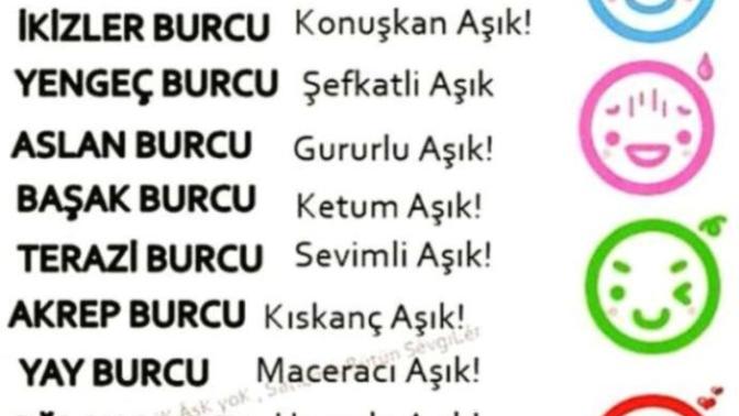 Burcuna göre hangi aşıksın?