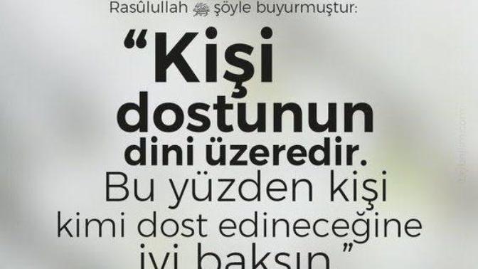 Dost veya arkadaş olarak gördükleriniz sizi inancınıza yaklaştırıyor mu? Yoksa uzaklaştırıyor mu? Hiç dikkat ettiniz mi?