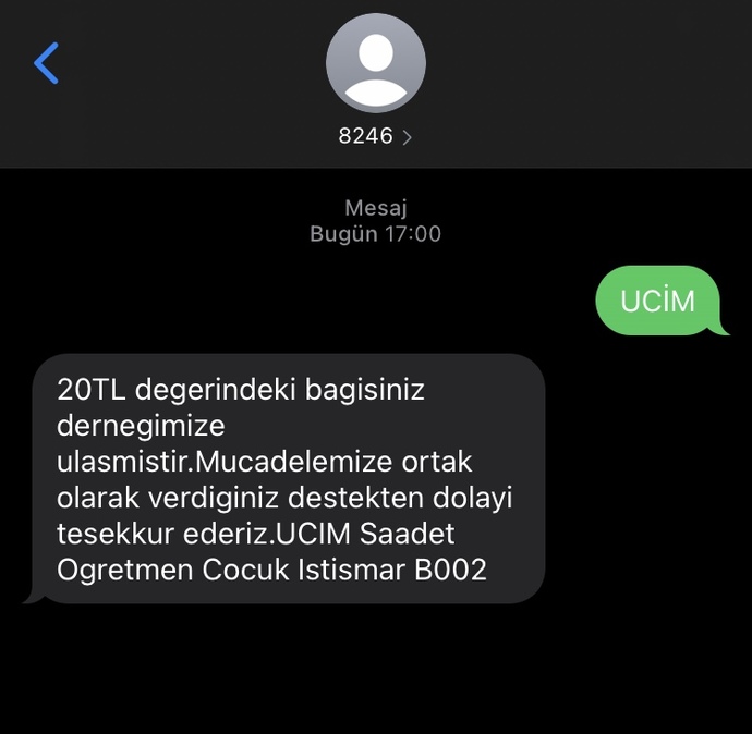UCİM'in istismara uğrayan çocuklar için yaptığı bağış kampanyasına katılmak ister misin🦋?