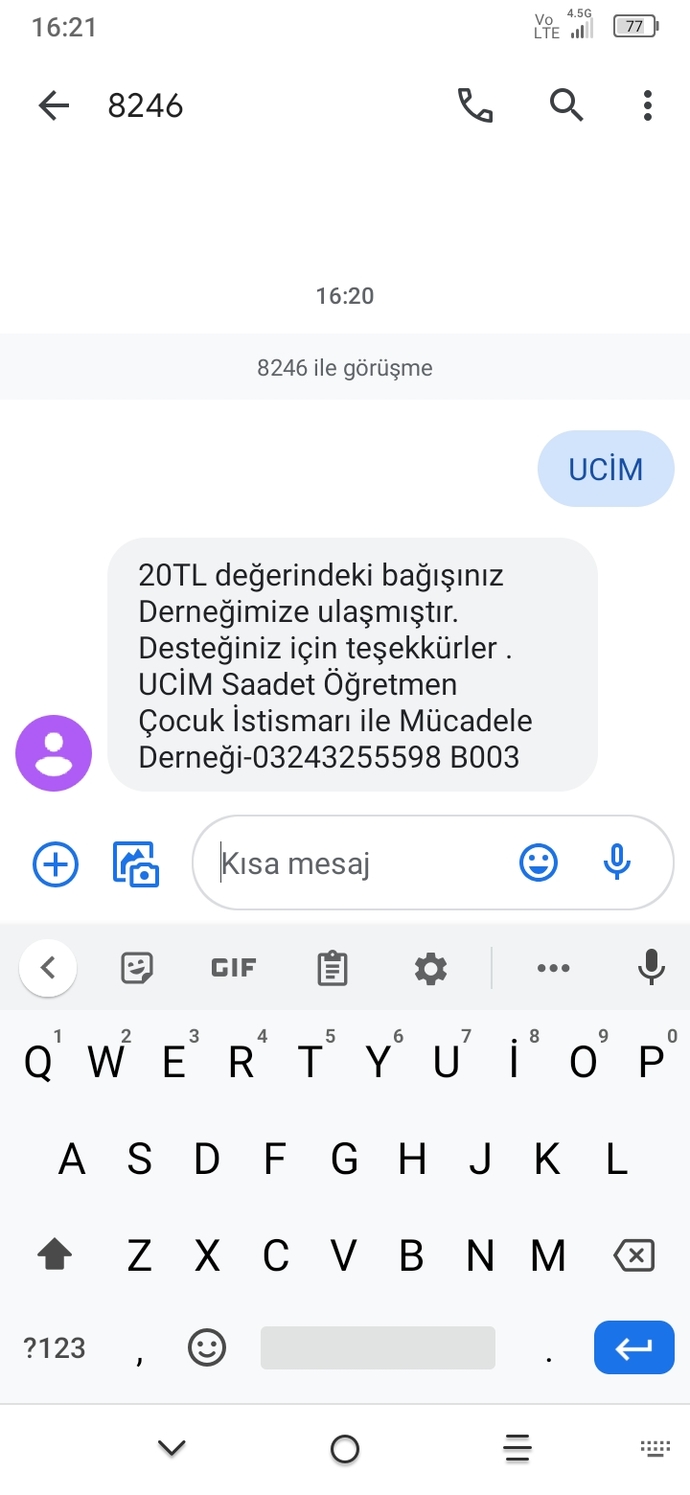 UCİM'in istismara uğrayan çocuklar için yaptığı bağış kampanyasına katılmak ister misin🦋?