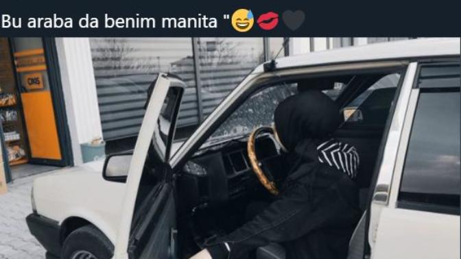 Hangi araba sizin manita?