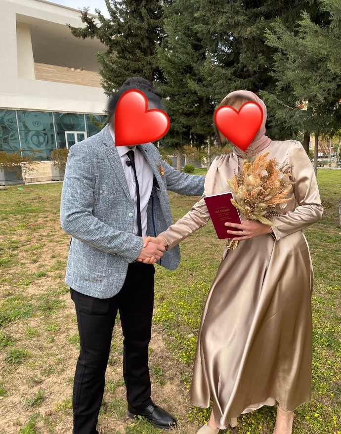 Arkadaşlar nikah fotoğraflarımız çok mu kötü 😔?