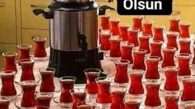 Çay ister misiniz çay?