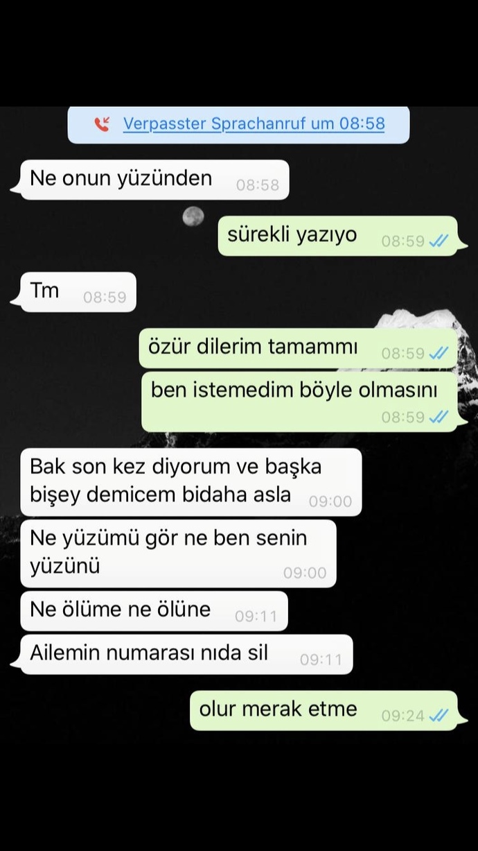 ERKEKLER +18 şeyler yazıyor?