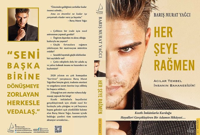 Survivor Bariş Murat Yağci kitap yazdi ! Okumayi dusunuyor musun?