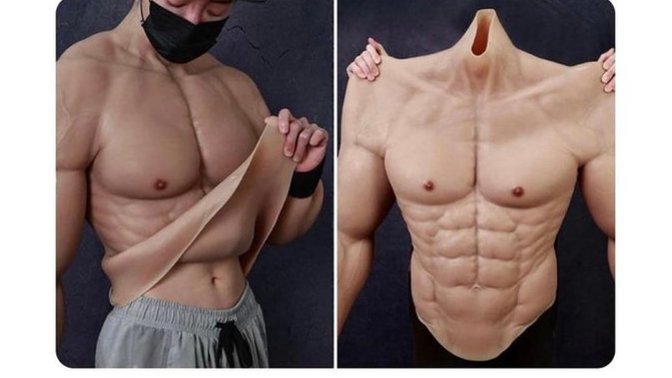 Saçmalama aşkım sixpack diyorum inanmıyor musun 😂😂?
