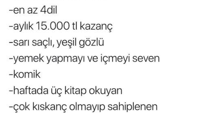 İdeal kadın/erkek nasıl olmalıdır?