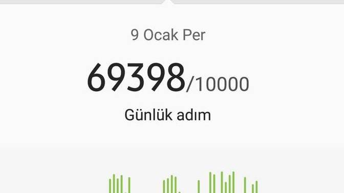 En fazla ne kadar adım attınız?