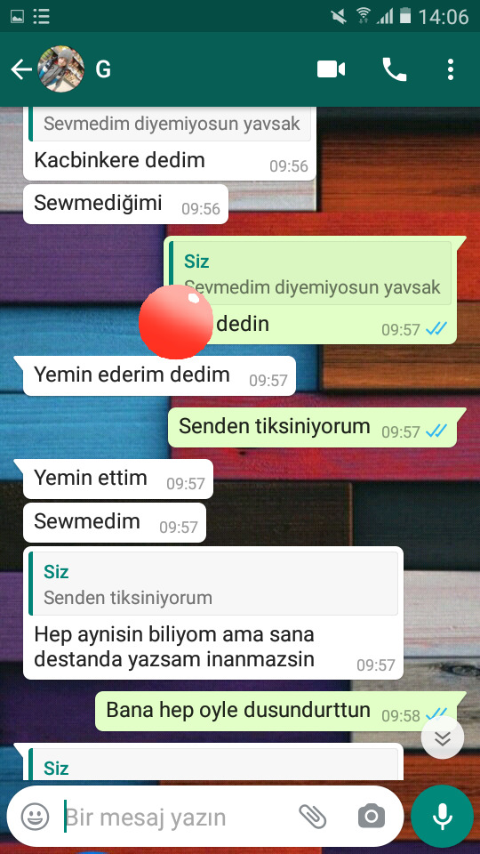 Eski eşimin beni aldatıp, onu sevmedim demesi samimi mi?