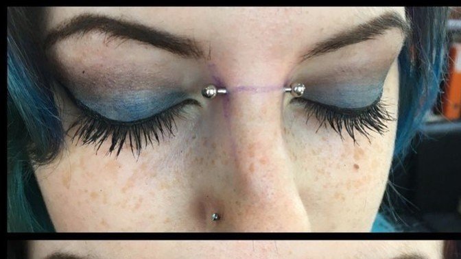 Bridge piercing deldireceğim. Sizce güzel duruyor mu?