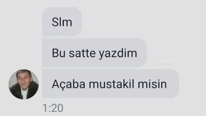 "Müsaitsen konuşalım mı" diyen karşı cinse karşı tavrınız ne oluyor?