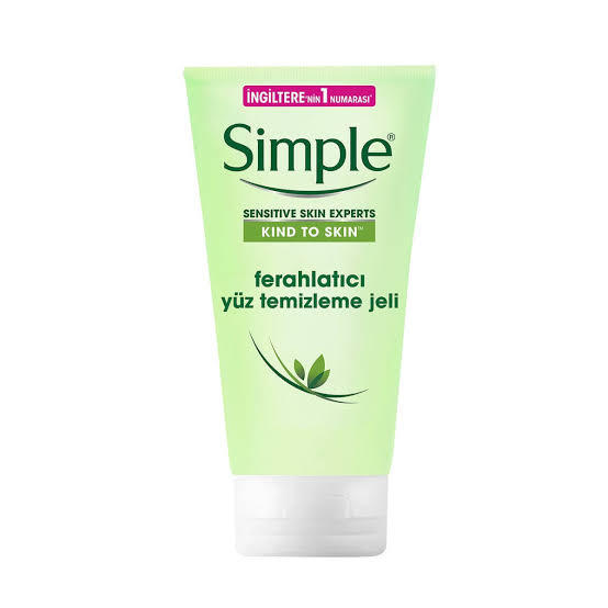 Simlple ferahlatıcı yüz temizleme jeli