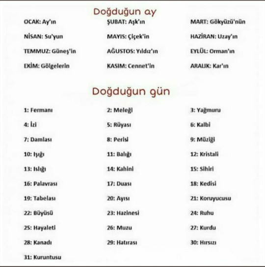 Japonca hangi ay ve günün anlamını taşıyorsunuz 😁 ?