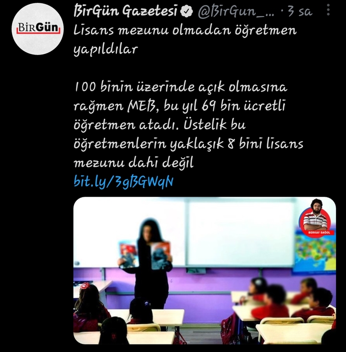 Çocuğunuzu lisans mezunu olmayan bir öğretmene emanet etmek ister misiniz?