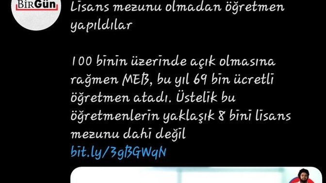 Çocuğunuzu lisans mezunu olmayan bir öğretmene emanet etmek ister misiniz?