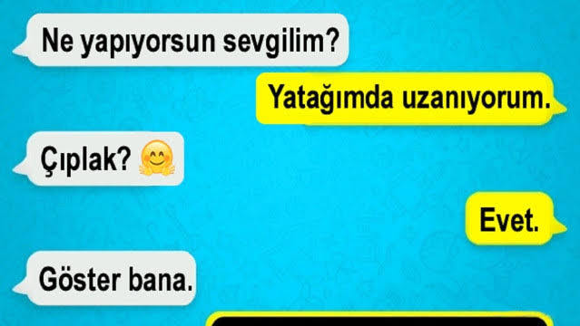 Napıyorsun sorusuna uzanıyorum mesajı cinsellik çağrıltırır mı?