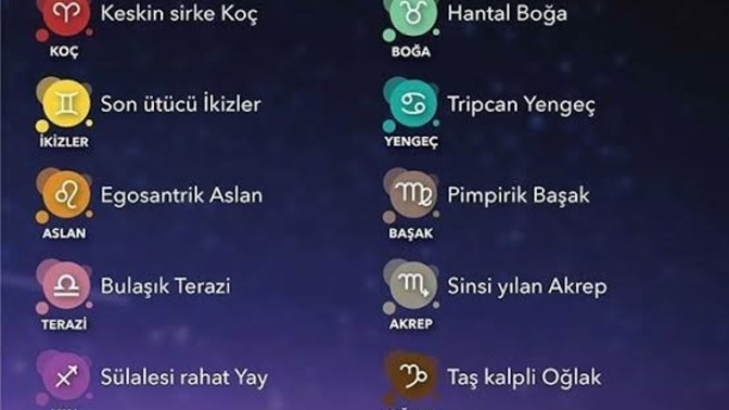 Burcunuza göre lakabınız neymiş?