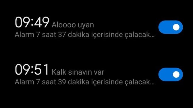 İlk alarmla uyanır mısınız?