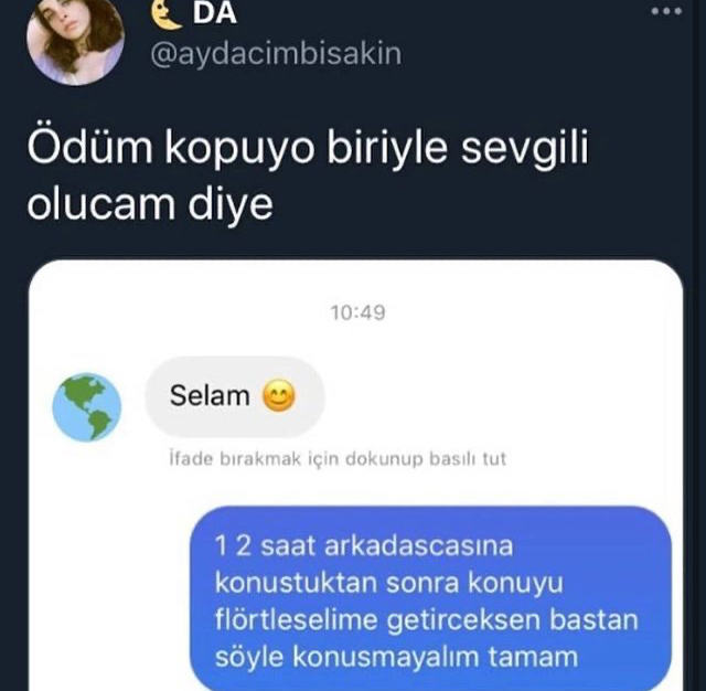 Sevgilim olsun istiyorum ama yazanları da geri çeviriyorum. Bu ikilemden nasıl kurtulurum?