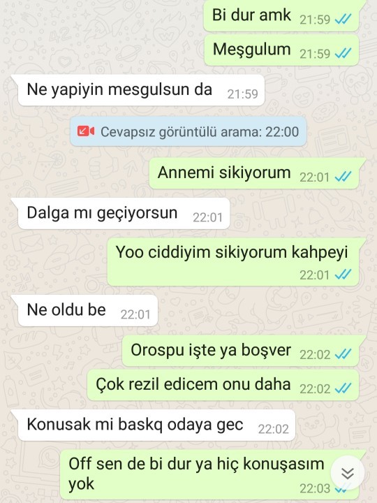 17 yaşındaki kardeşimin telefonunda bu mesajları buldum napmalıyım?