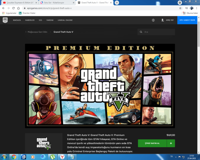 Hiç epic gamesten bir orjinal oyun satın aldınız mı?