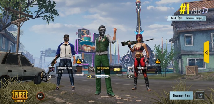 Selam PUBG severler! Hangi modda daha iyisin?