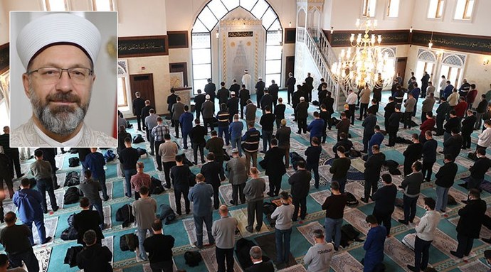 Diyanet Başkanı Erbaş: Kapanma günlerinde camilerde cemaatle namaz kılınacak. Ne düşünüyorsunuz?