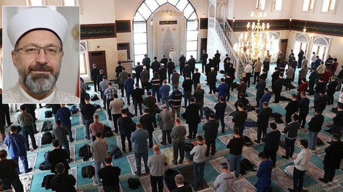 Diyanet Başkanı Erbaş: Kapanma günlerinde camilerde cemaatle namaz kılınacak. Ne düşünüyorsunuz?