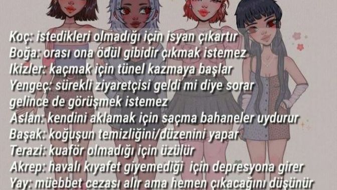 Burçlar hapishaneye düşerse ne olur?