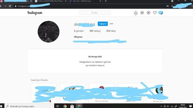 Gencler sizce bu instagram hesabıı fake mı?