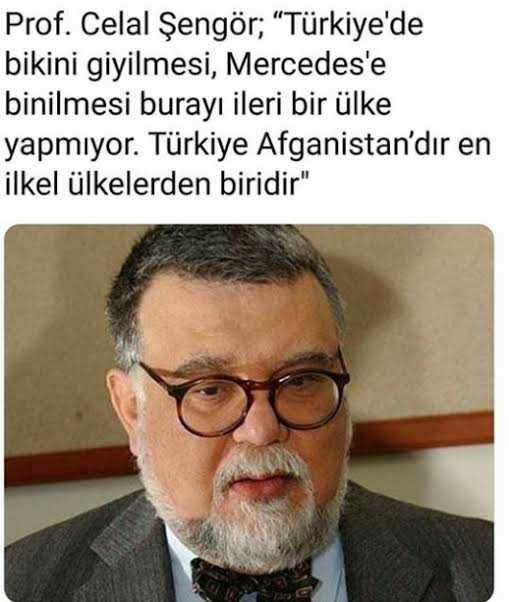 Sizce Celal Şengörün dediği gibi Türkiye Afganistan mıdır?