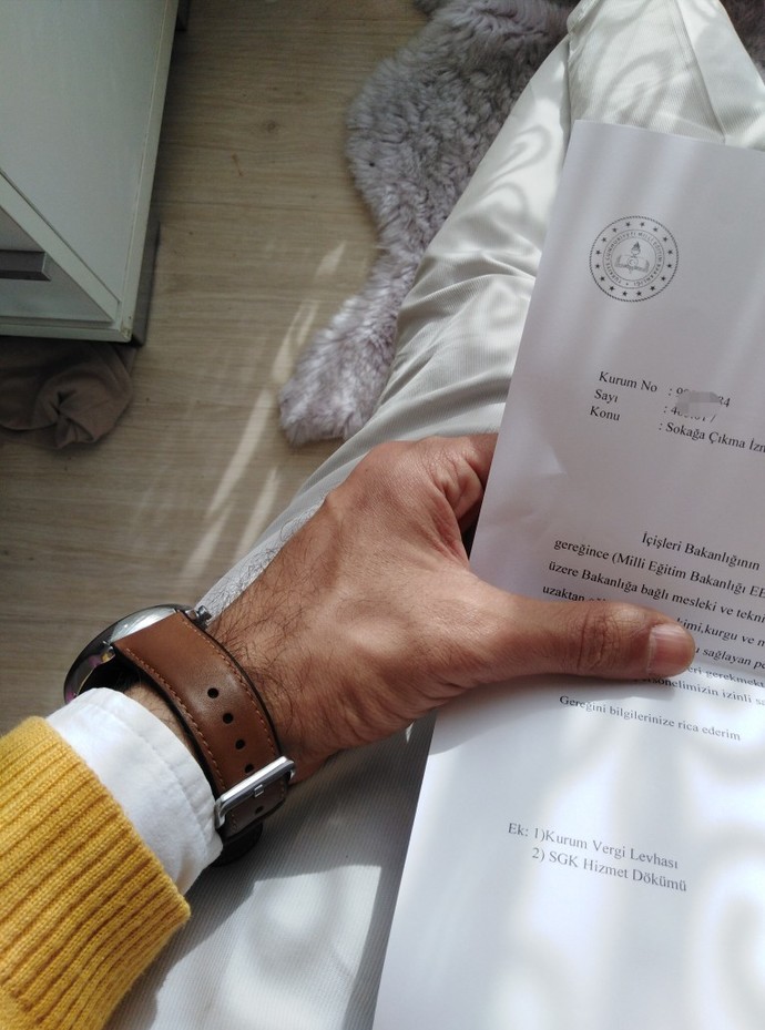 İzin belgelerinizi hazırladınız mı?