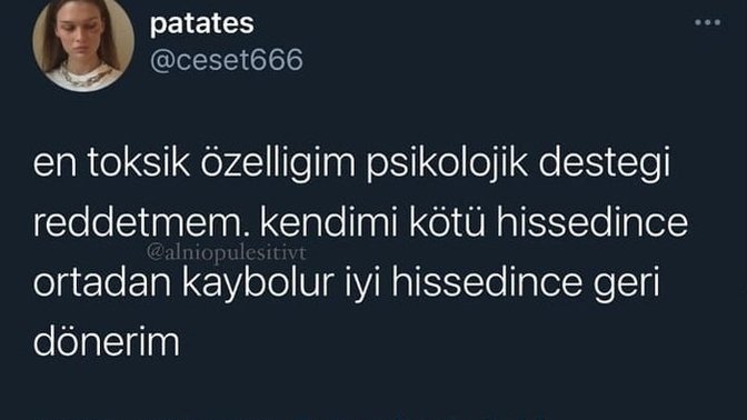 En toksik özelliğiniz nedir?