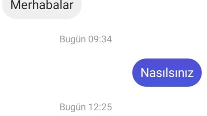 Sizce benimle konuşmak istemiyor mu?