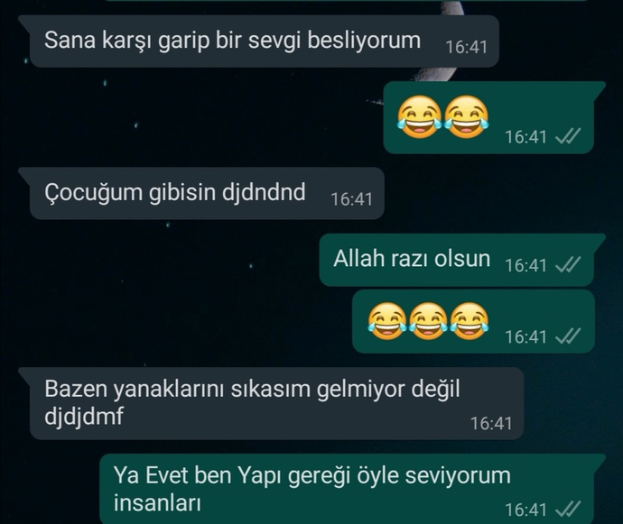 Sizce bir erkek neden böyle der?