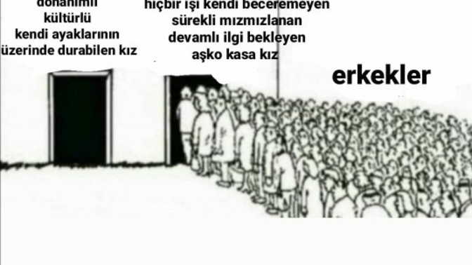 Görsele katılıyor musunuz? Erkekler daha kırılgan kadınları mı tercih eder?