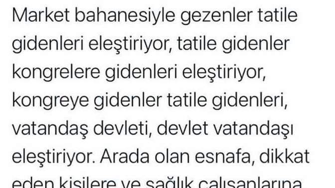 Bu pandemi sürecinde herkes birbirini mi eleştiriyor?