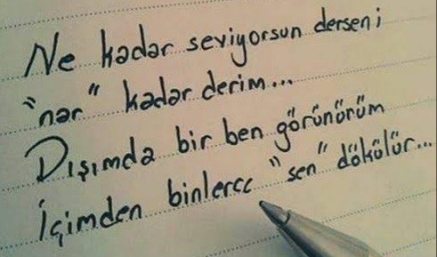 Daha önce birine aşkınızdan i̇lham alıp şiir yazdınız mı?