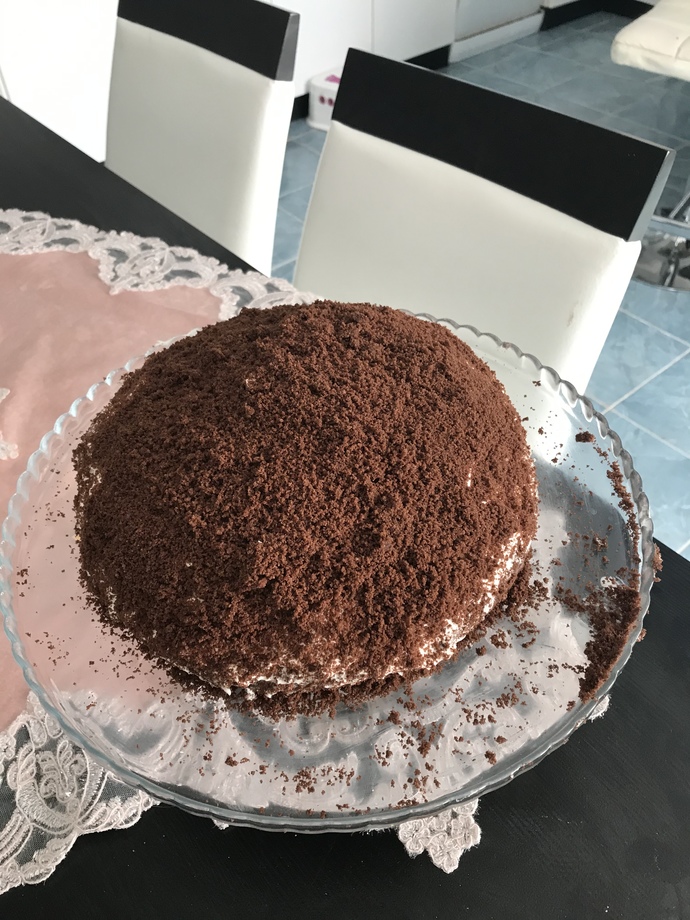 Karantina da bir Köstebek pastası sizce nasıl görünüyor?