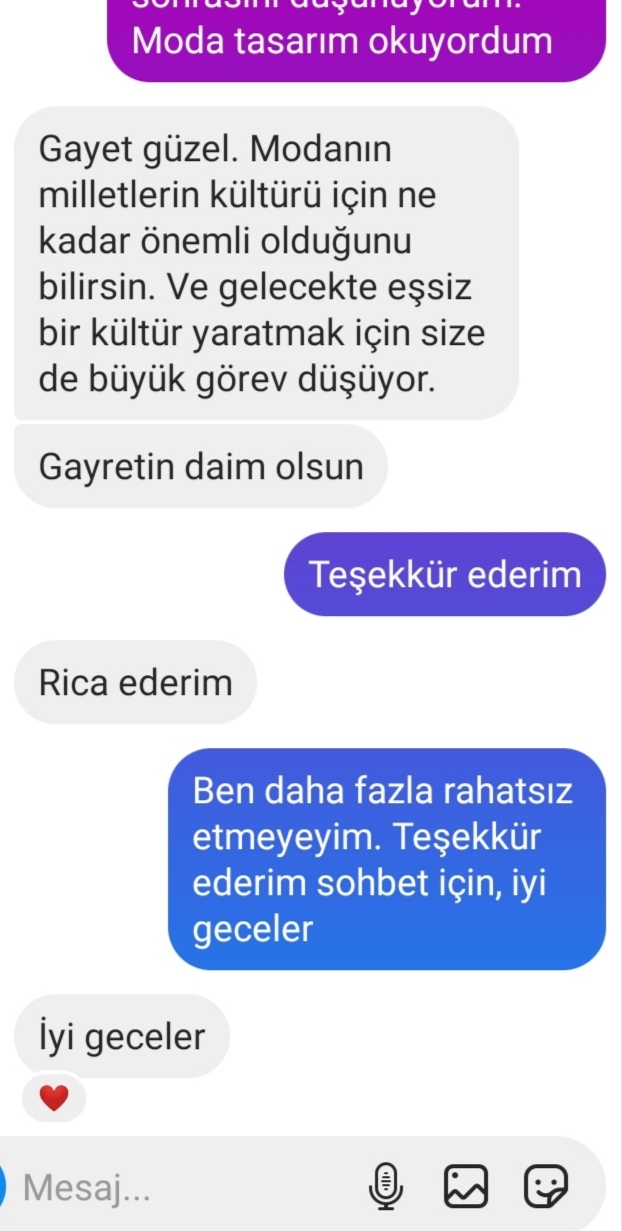Sizce mesaj atarak rahatsız mı ediyorum?