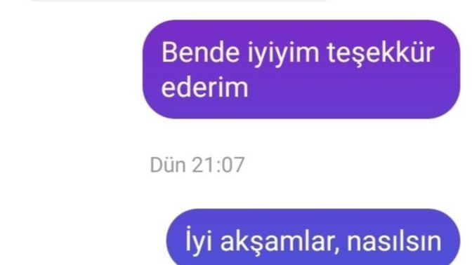 Sizce mesaj atarak rahatsız mı ediyorum?