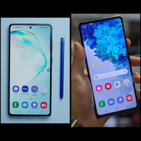 Ben Yakın Zamanda Telefonumu Değiştirmeyi düşünüyorum Samsung 2 model arasında kaldım Note 10 Lite mı? S20 fe mi? Alayım?