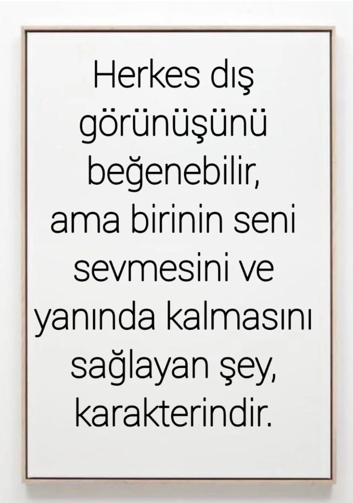 Dış görünüş mü? Kişilik mi? Detaya bakarak cevap veriniz lütfen?