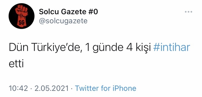 İntihar vakaları arttı sizce bunun sebebi nedir?
