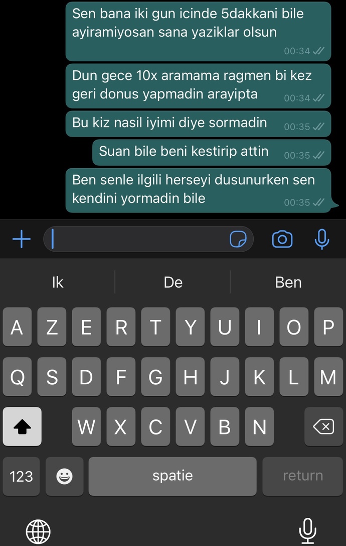 Sevgilimle ayrilamiyorum bunlara ragmen?